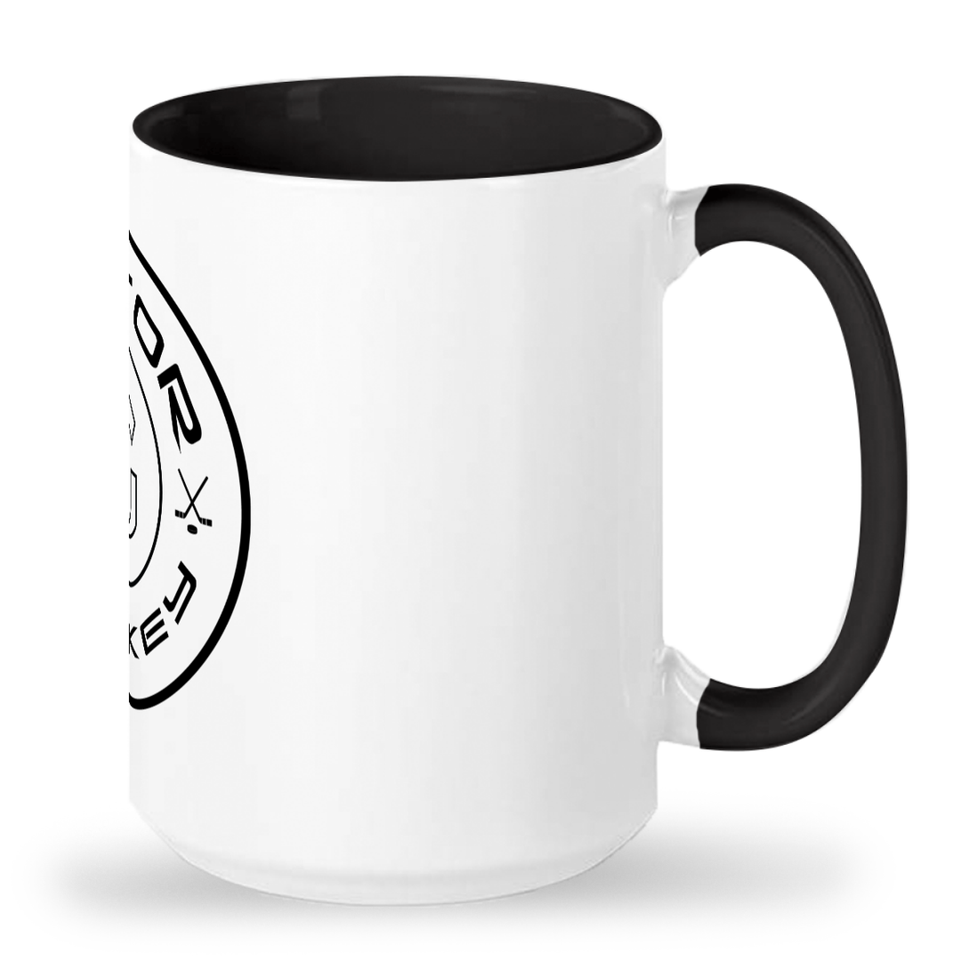 Large size glossy ceramic mug